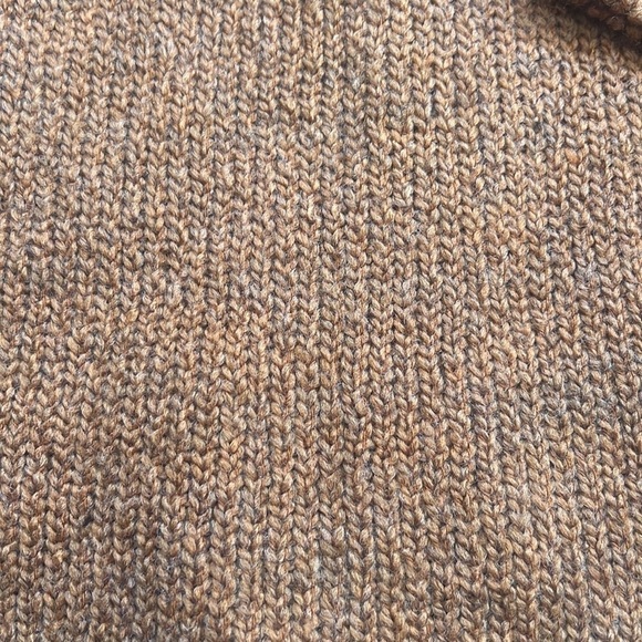 🔥Damart🔥 | Vintage brown fall knit sweater cardigan with embroidered flowers - Picture 13 of 13